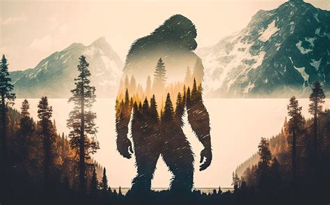  La Leggenda di Bigfoot e i Segreti della Foresta! Un antico racconto americano che celebra la natura selvaggia e l'enigma dell'ignoto